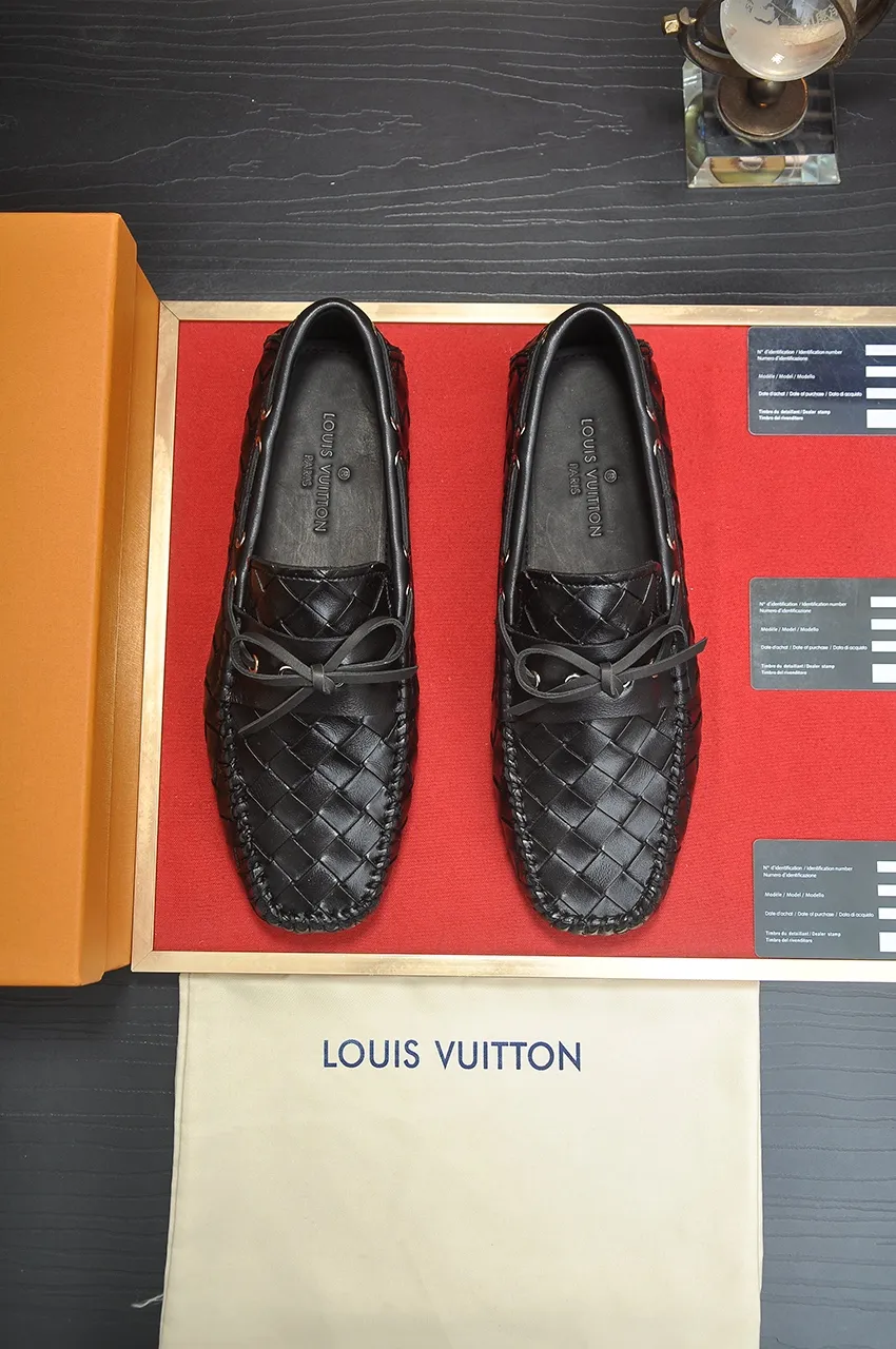 Men's Men's Shoes💰420💶【GUCCI】 (High-end Niuli) New 🍀Gucci*——Gucci Doudou Shoes! Made of imported original cowhide, the inner top layer is comfortable cowhide lining! Original wear-resistant rubber outsole! High quality products! Code number 38-44!